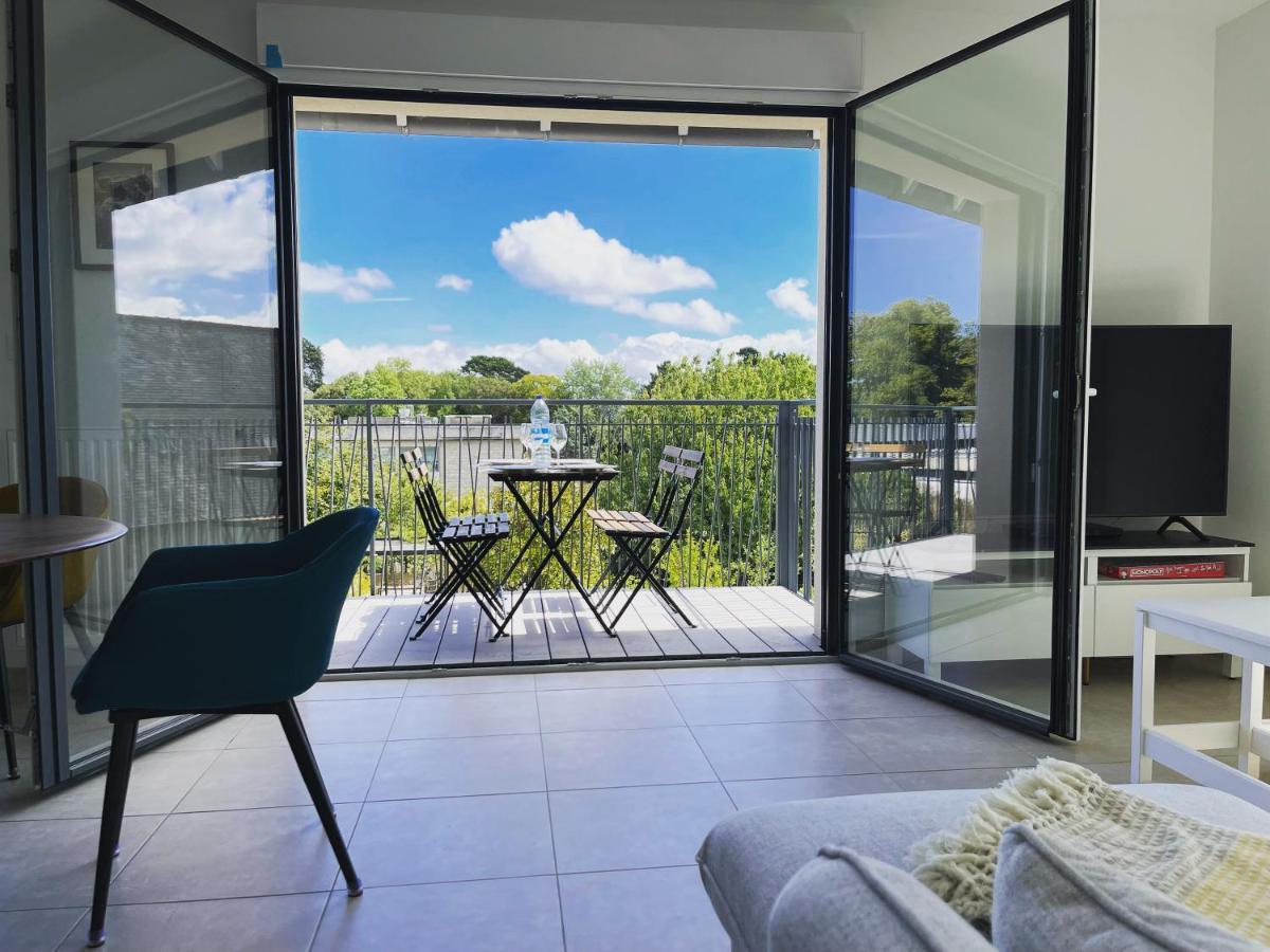 Bella Cruz 66 M2 Prestations Premium, Wifi, Balcon, Parking Avec Borne De Recharge Electrique, Plage Prieure, Commerces Dinard Exterior foto
