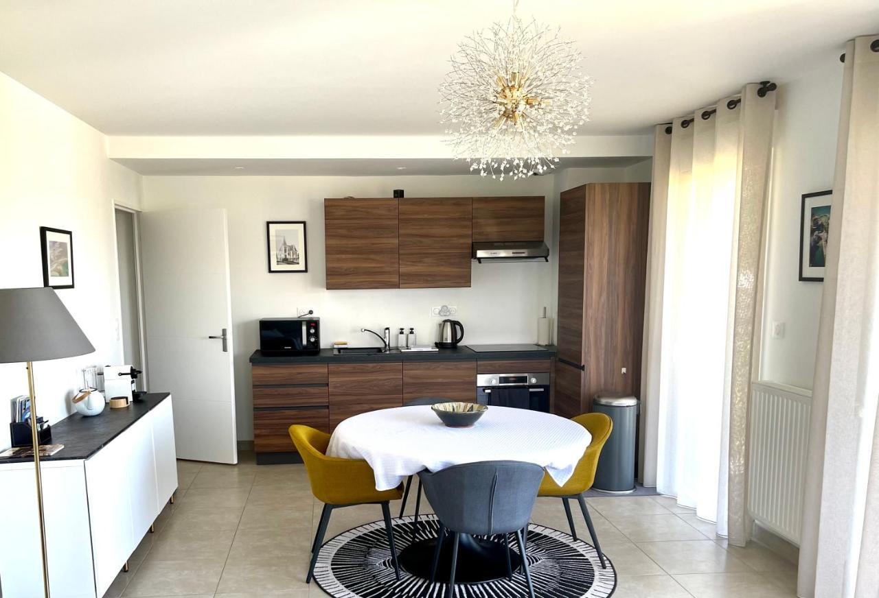 Bella Cruz 66 M2 Prestations Premium, Wifi, Balcon, Parking Avec Borne De Recharge Electrique, Plage Prieure, Commerces Dinard Exterior foto